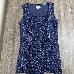 New York & Company blue tank top